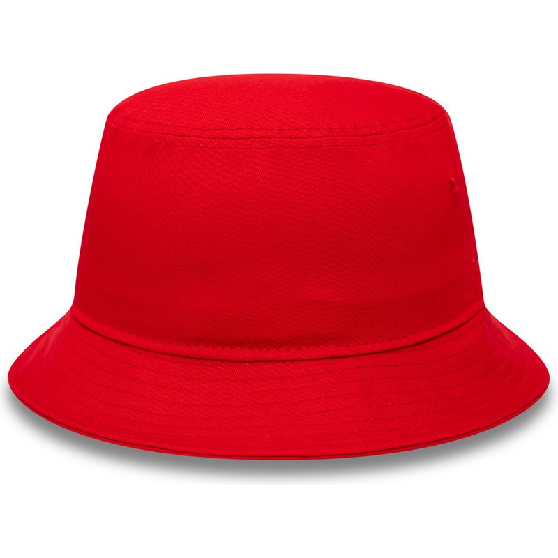 New Era Essential Tapered Red Bucket 
