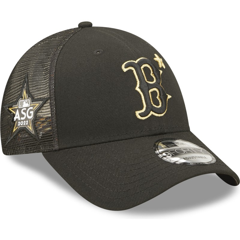 MLB Black Trucker Hat 